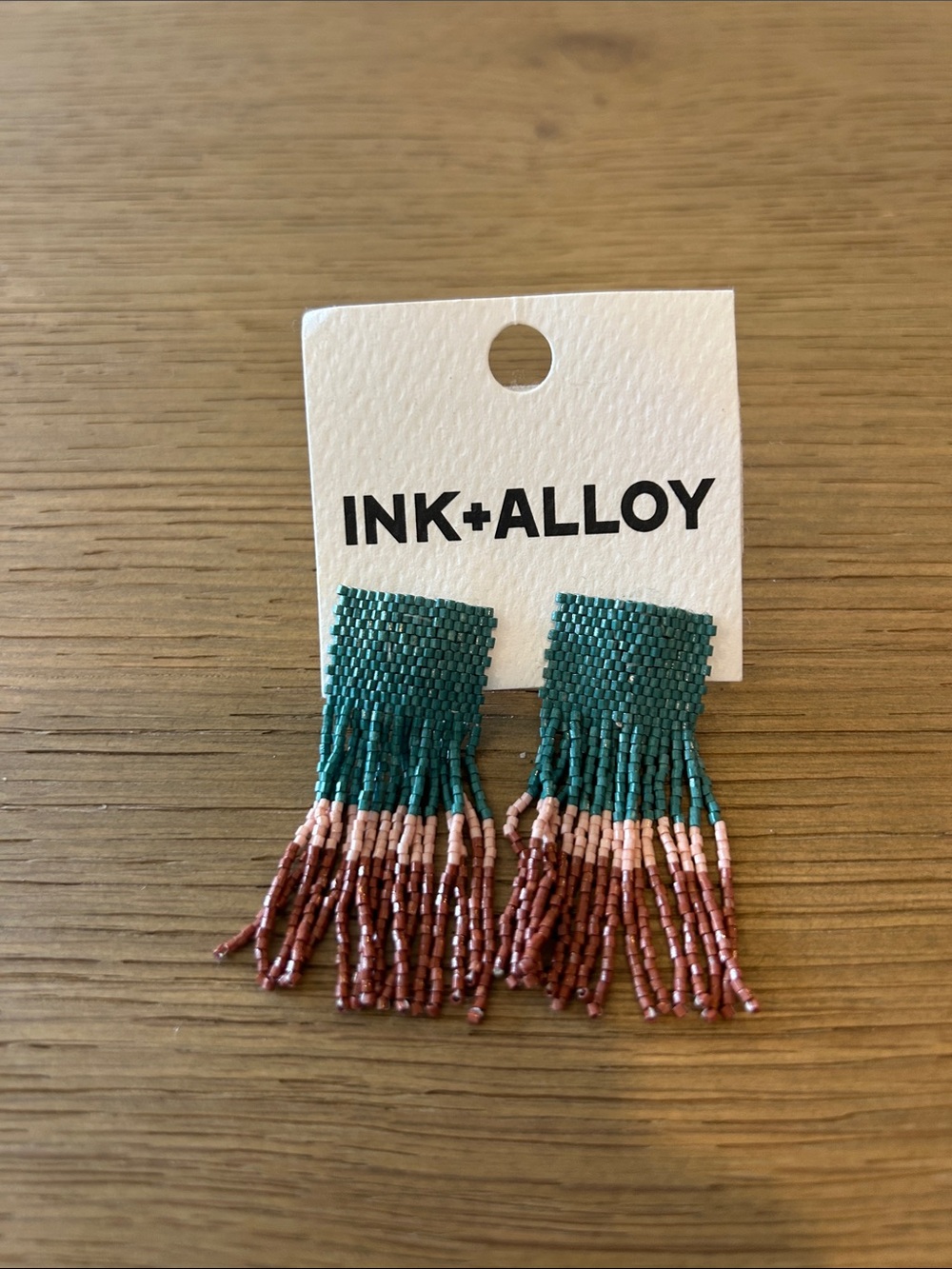 Ink and Alloy AVA Color Block Earrings